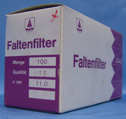 Filterpapier , Faltenfilter Faltenfilter ,Ederol