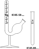 Gärungssacharometer nach Einhorn Azotometer/ Sacharometer