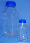 Laborflasche -Vierkant Vierkant-Laborflasche