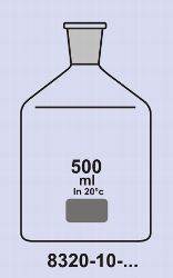 Quarzglas - Flaschen Laborflasche mit Normschliff