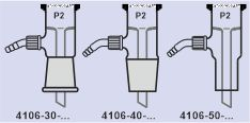 Vakuum - Filtriergerät Aufsätze für Vakuumfiltrationsgerät mit  fester  Platte